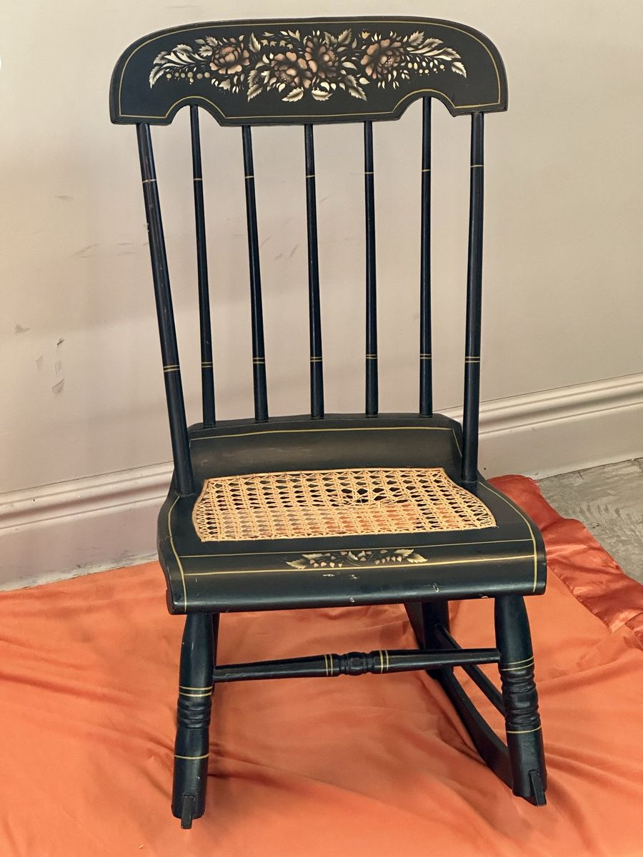 Beautiful 1800’s Antique Hitchcock Rocking Chair