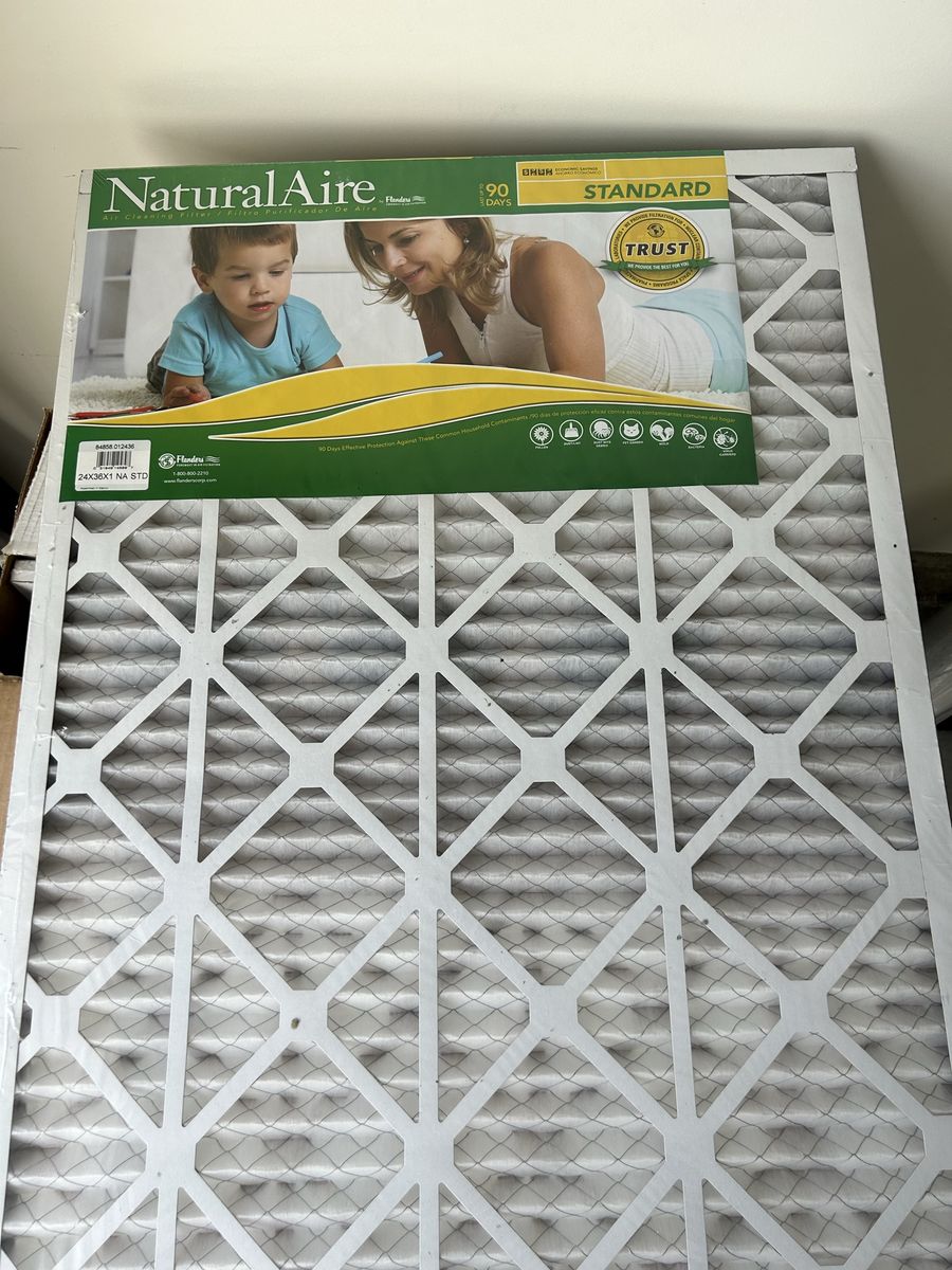 Furnace Filters 24”x36”x1”
