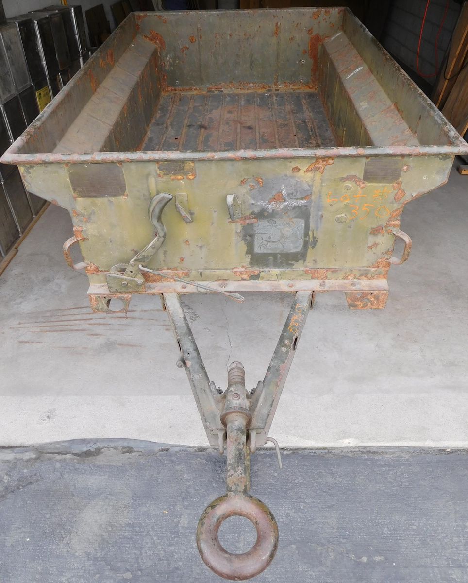 WW II ERA 1/4 TON TRAILER - AN “M100" - FOR WILLEYS MB AND FORD GPW JEEPS