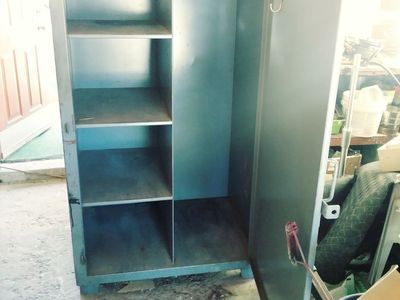 Vintage Industrial Steel Tool Cabinet