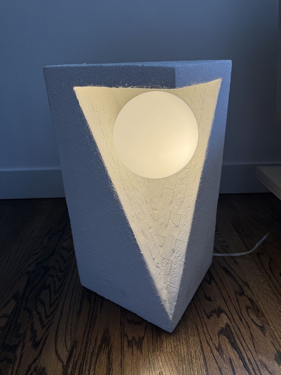 Urban Outfitters Bedside Table/Lamp