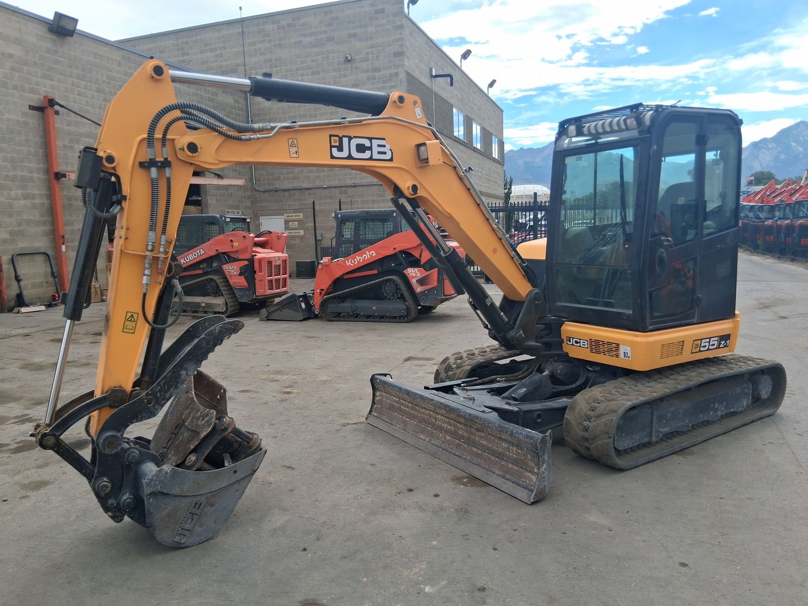 2022 JCB 55Z-1 COMPACT EXCAVATOR