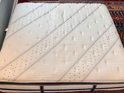 King Beautyrest Black Mattress, Boxspring, Frame