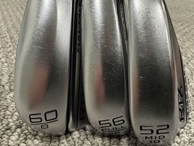 Cleveland Wedges 52, 56, And 60 Degrees