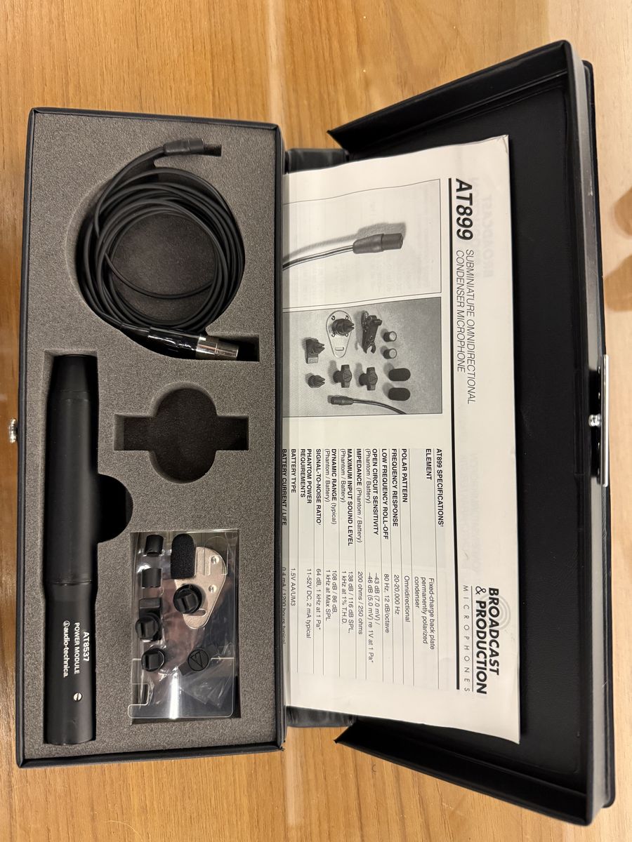 Audio Technica Lavalier Microphone