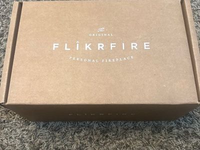 Flikrfire Flikr Fire Personal Fireplace New