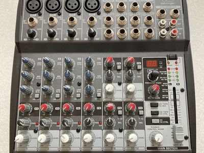Behringer Audio Mixer 12 Channel Xenyx 1202fx