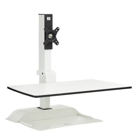 Safco Soar Electric Sit/Stand Desk Converter w/ Monitor Arm - NEW in Box
