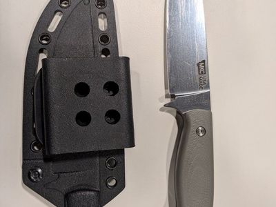 Montana Knife Company (MKC) Fixed Blade Knife with Kydex Sheath