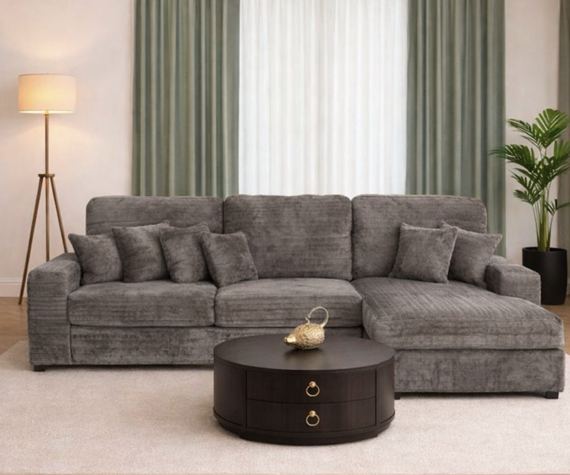 Cloud Sectional – Oversized Minky Fabric - LAST PRICE DROP