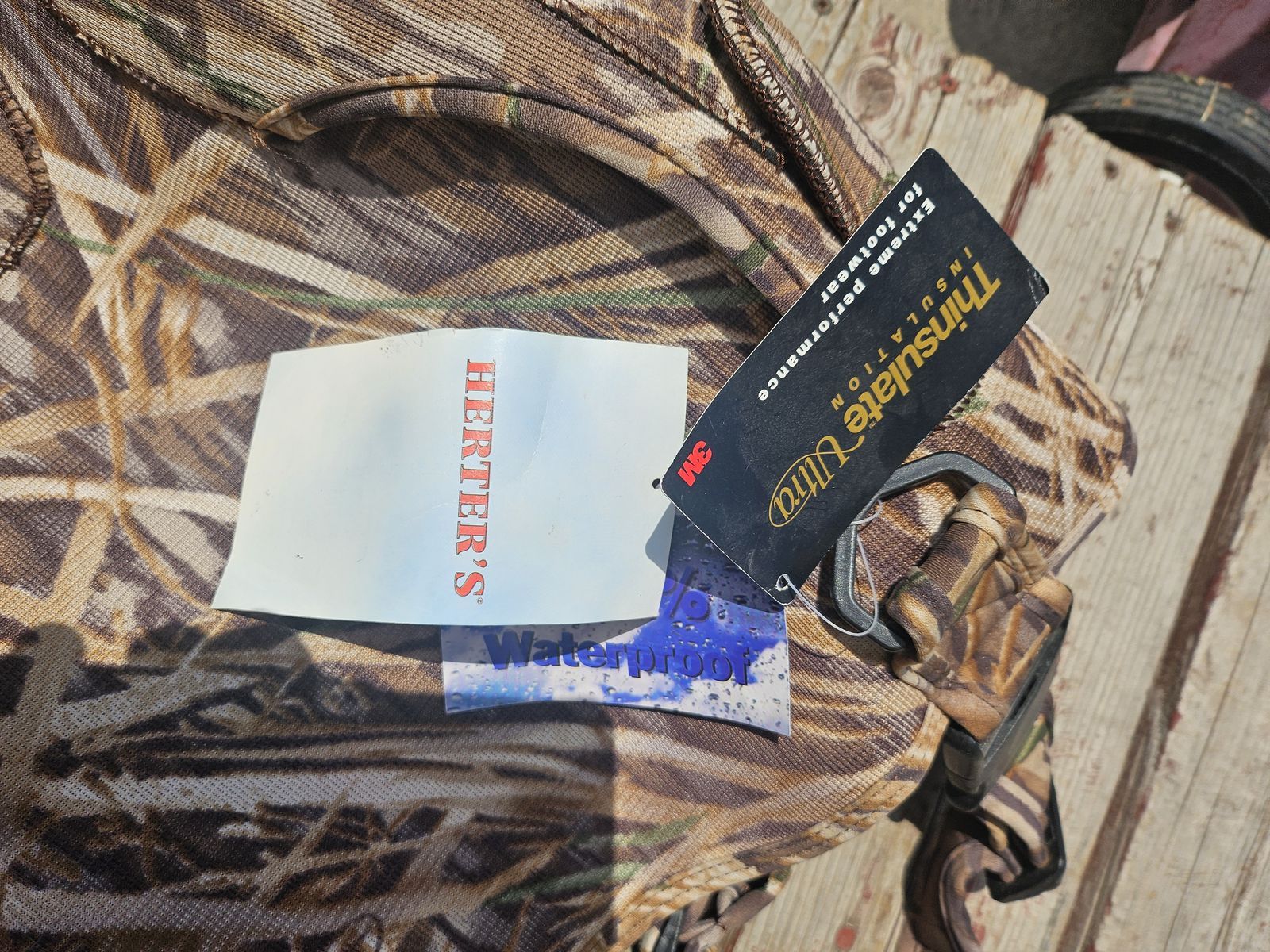 Herter's Camo Waterproof Thinsulate Ultra Insulated Hunting Gear