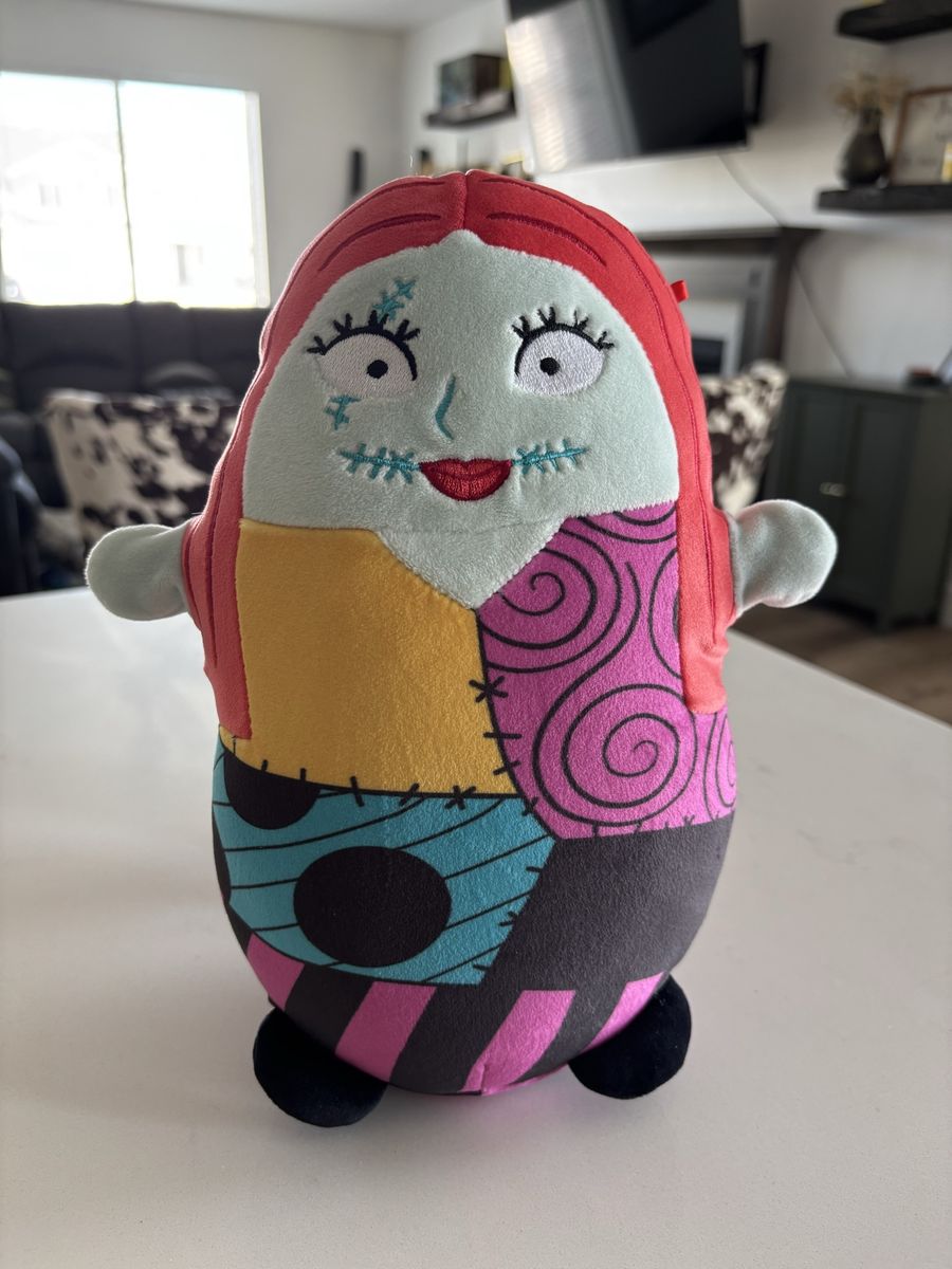 Squishmallows Nightmare Before Christmas Sally HugMees Plush