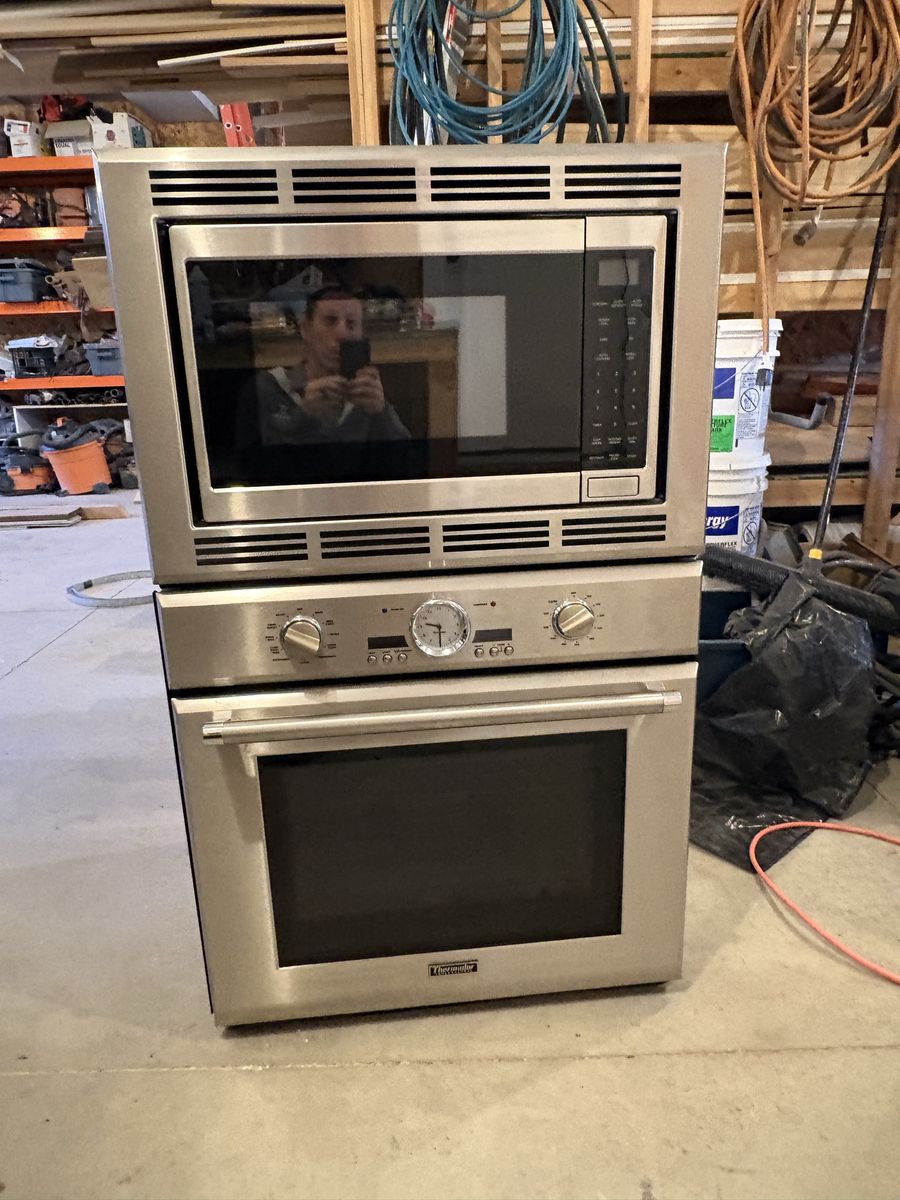 Thermidor wall oven microwave combo