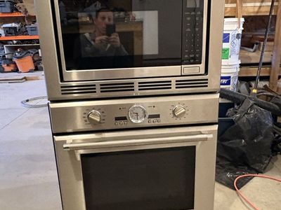 Thermidor wall oven microwave combo