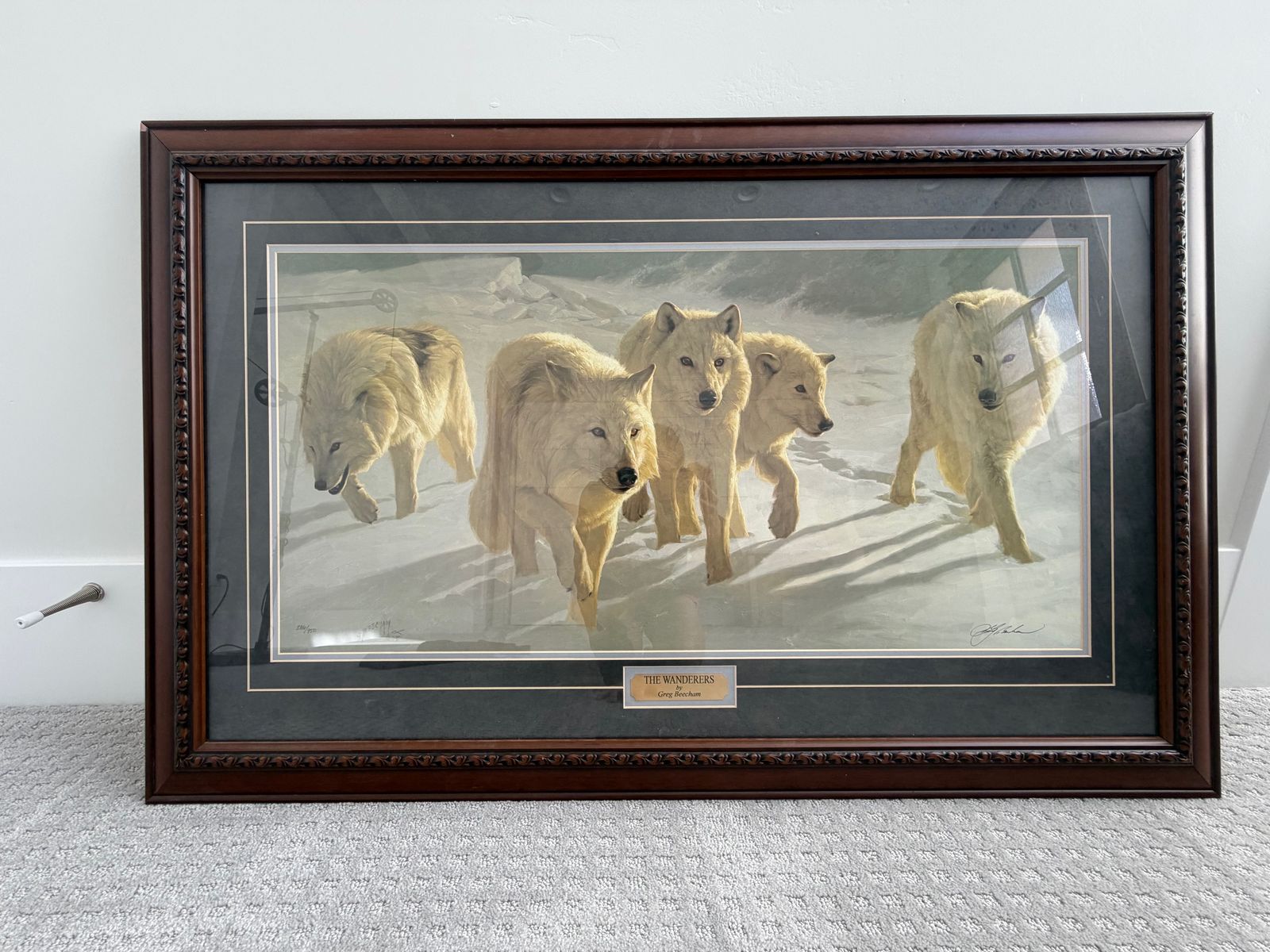 "The Wanderers" by Greg Beecham - Framed Art
