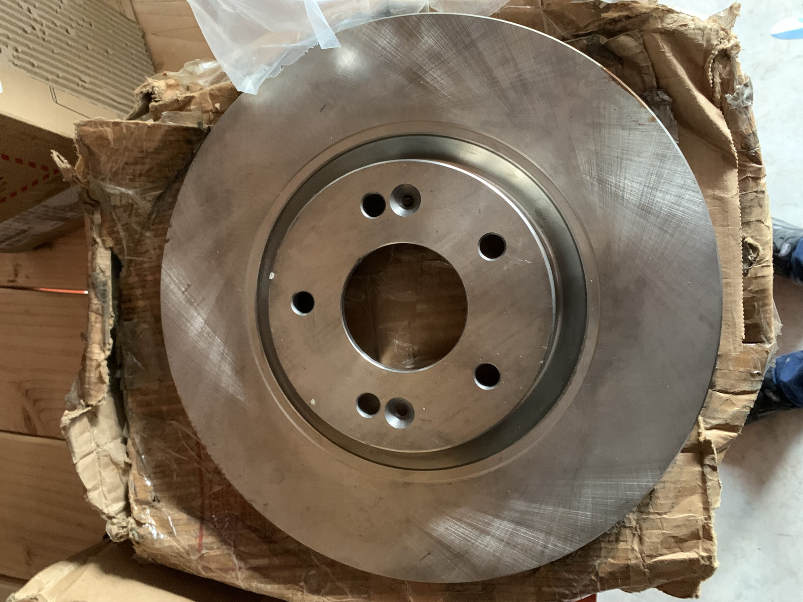 Hyundai Kia Front Brake Rotor 320mm Uncoated Single AS39