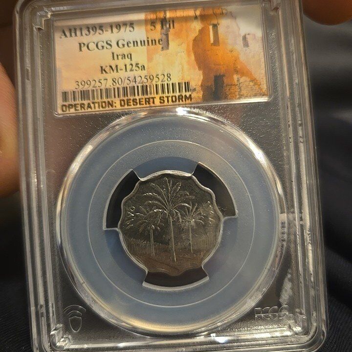 pcgs Iraq operation desert storm
