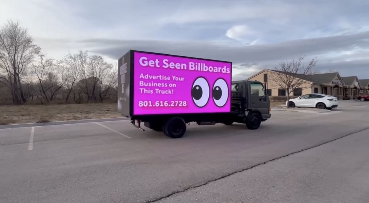 Digital Advertising Truck For LEASE!