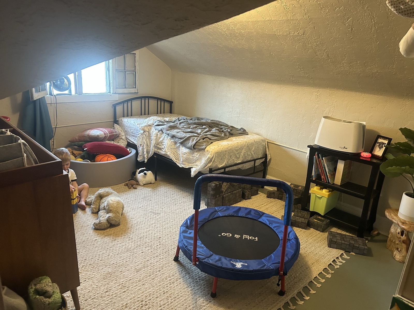 Twin Size Black Metal Bed Frames (2)