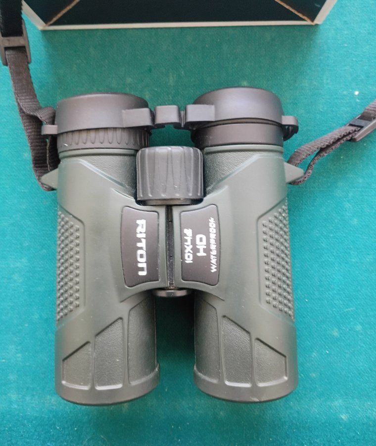 Riton RT-B5 Mod 10x42 HD Waterproof Binoculars - 10x Magnification, 42mm Objective Lens