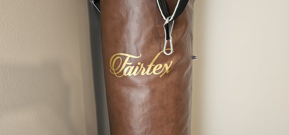 Fairtex Muay Thai Punching Bag & Ceiling Mount