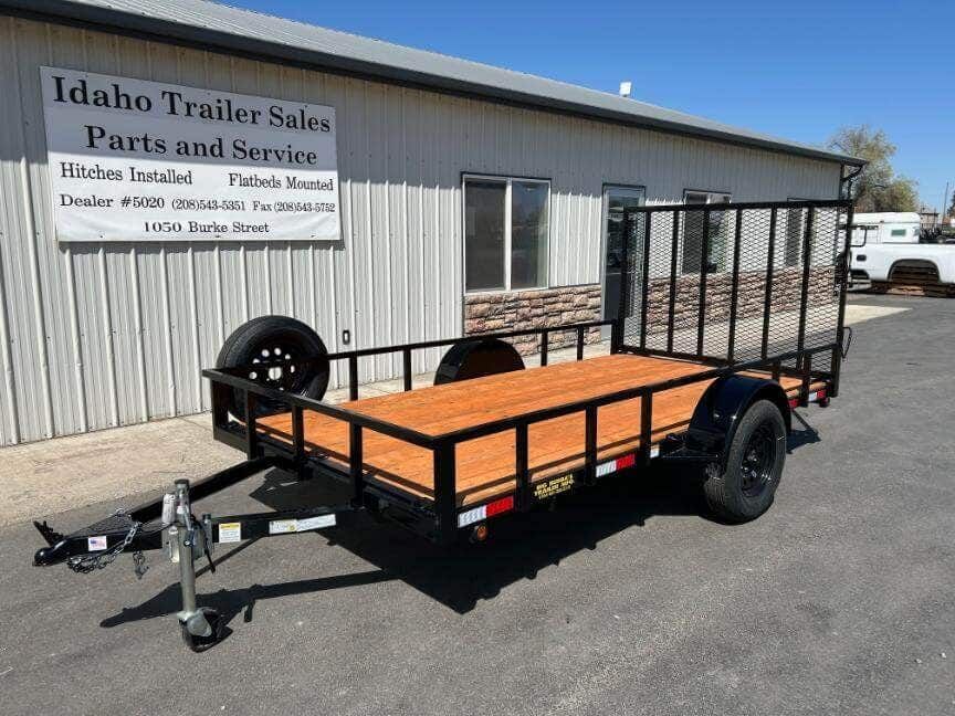 2026 Big Bubba's Trailers 6x12' 4' Steel Utility Trailer - Package 4