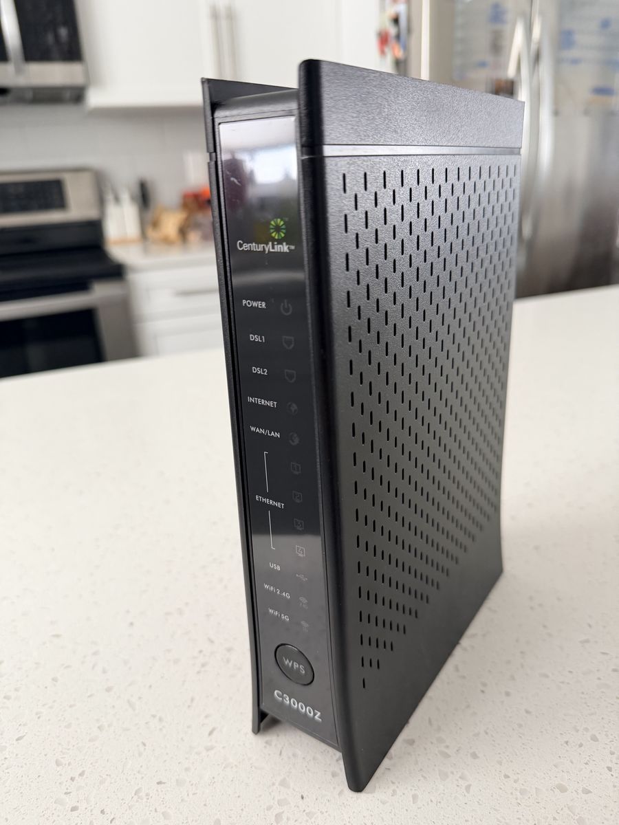 CenturyLink C3000Z Dual Band WiFi 2.4G & 5G Modem Router