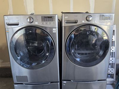 LG washer and drier