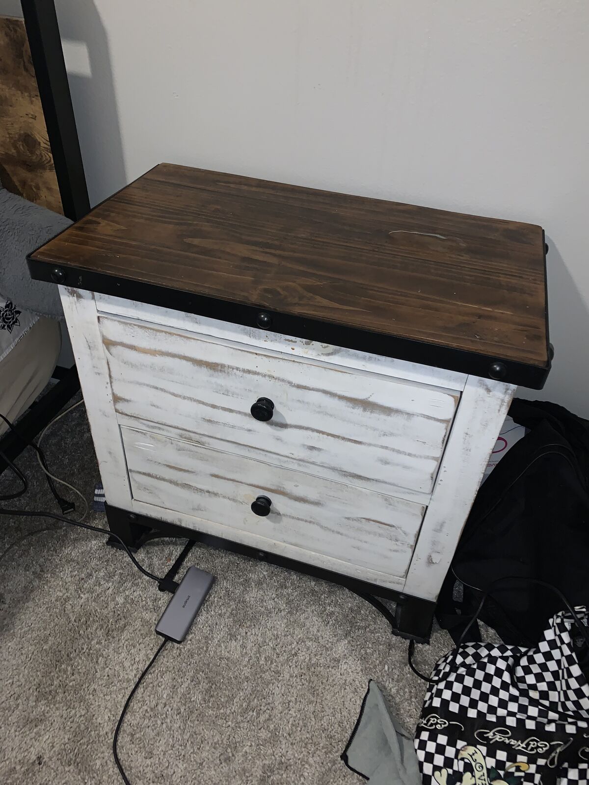 Modern Farmhouse Bedside Table