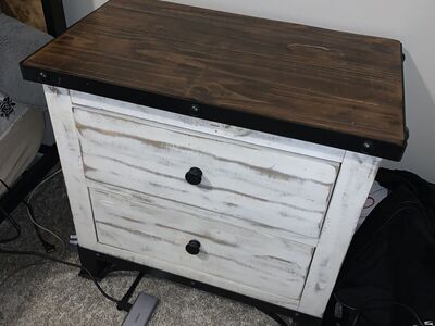 Modern Farmhouse Bedside Table