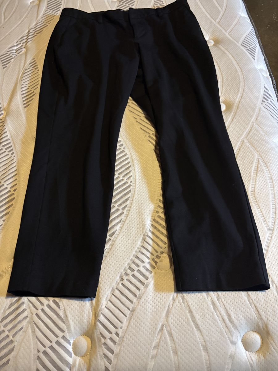 Womens Black Trousers Sz 14w