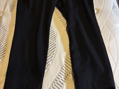 Womens Black Trousers Sz 14w