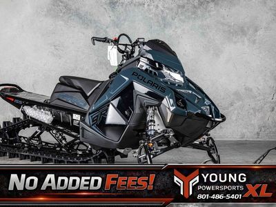 2026 Polaris® Patriot 9R RMK Khaos 155 Gloss Black / Blue Dusk