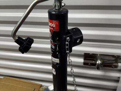 NEW Bulldog Round Trailer Jack, Side Mount,