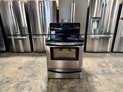 LIKE NEW STAINLESS STEEL FRIGIDAIRE RANGE