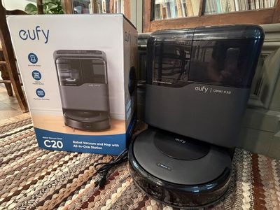 Eufy OMNI C20 Robot Vacuum & Mop with All-in-One Station - Self-Cleaning, Auto-Emptying