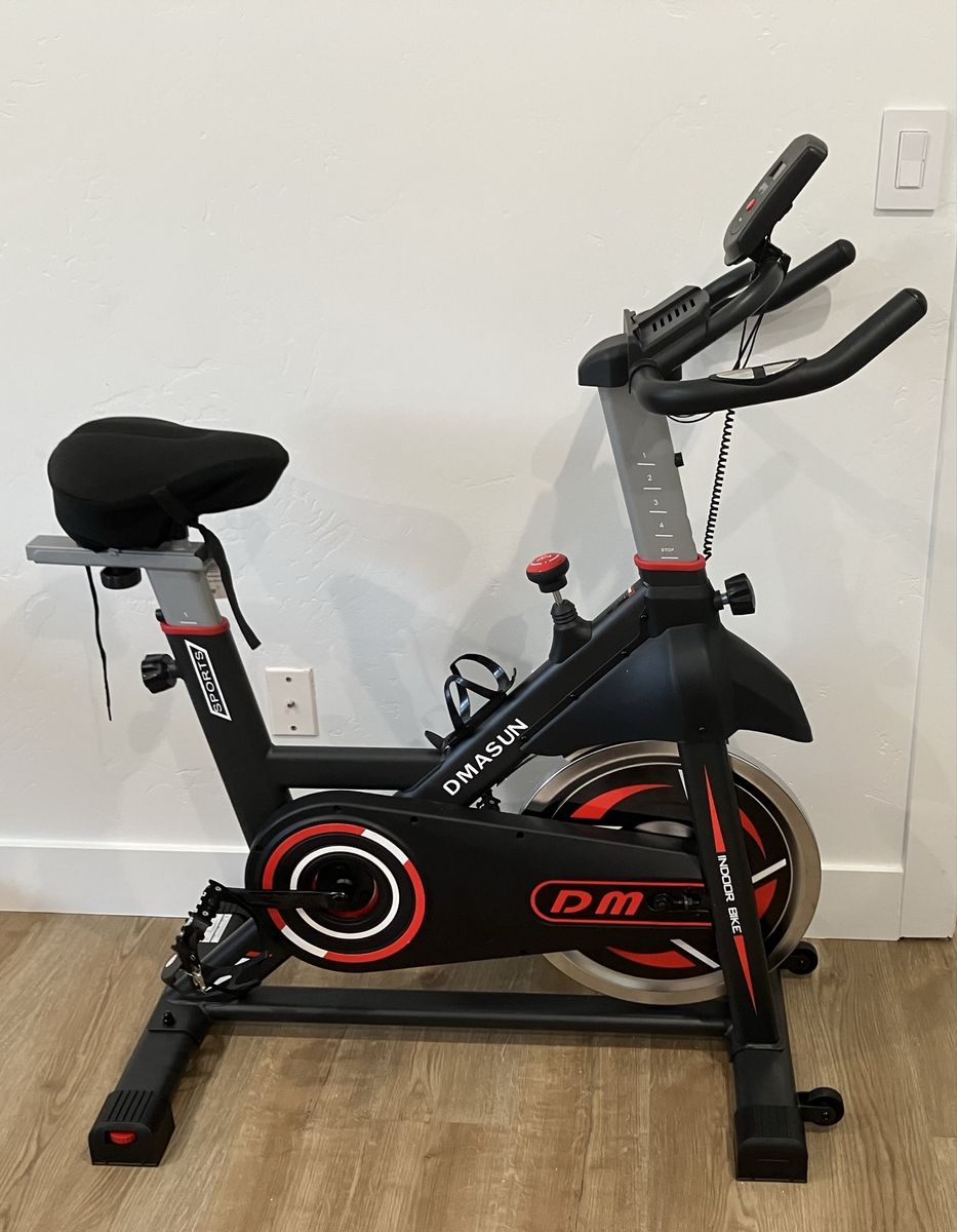 Indoor Stationary Exercise Bike with Magnetic Resistance