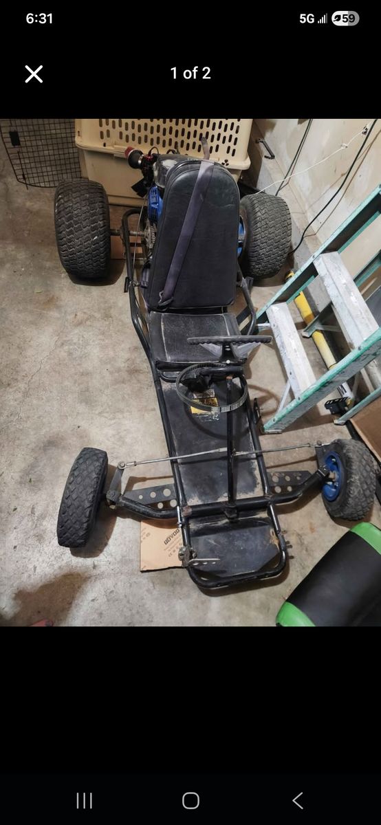 Go kart  6.5 horse motor