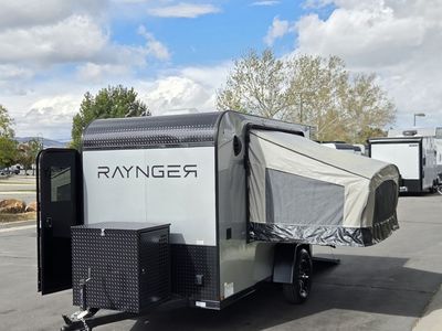 5x10 Mini/Light Small Toy Hauler Travel Trailer Enclosed Cargo Raynger 2026