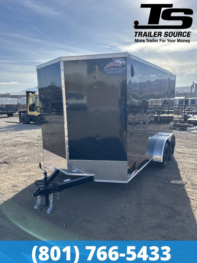 7x14 American Hauler Arrow Deluxe Enclosed Cargo Trailer - 7'0" Interior - 7K GVWR -