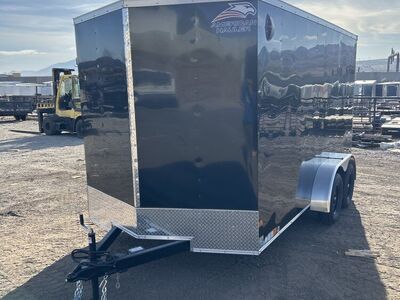 7x14 American Hauler Arrow Deluxe Enclosed Cargo Trailer - 7'0" Interior - 7K GVWR -