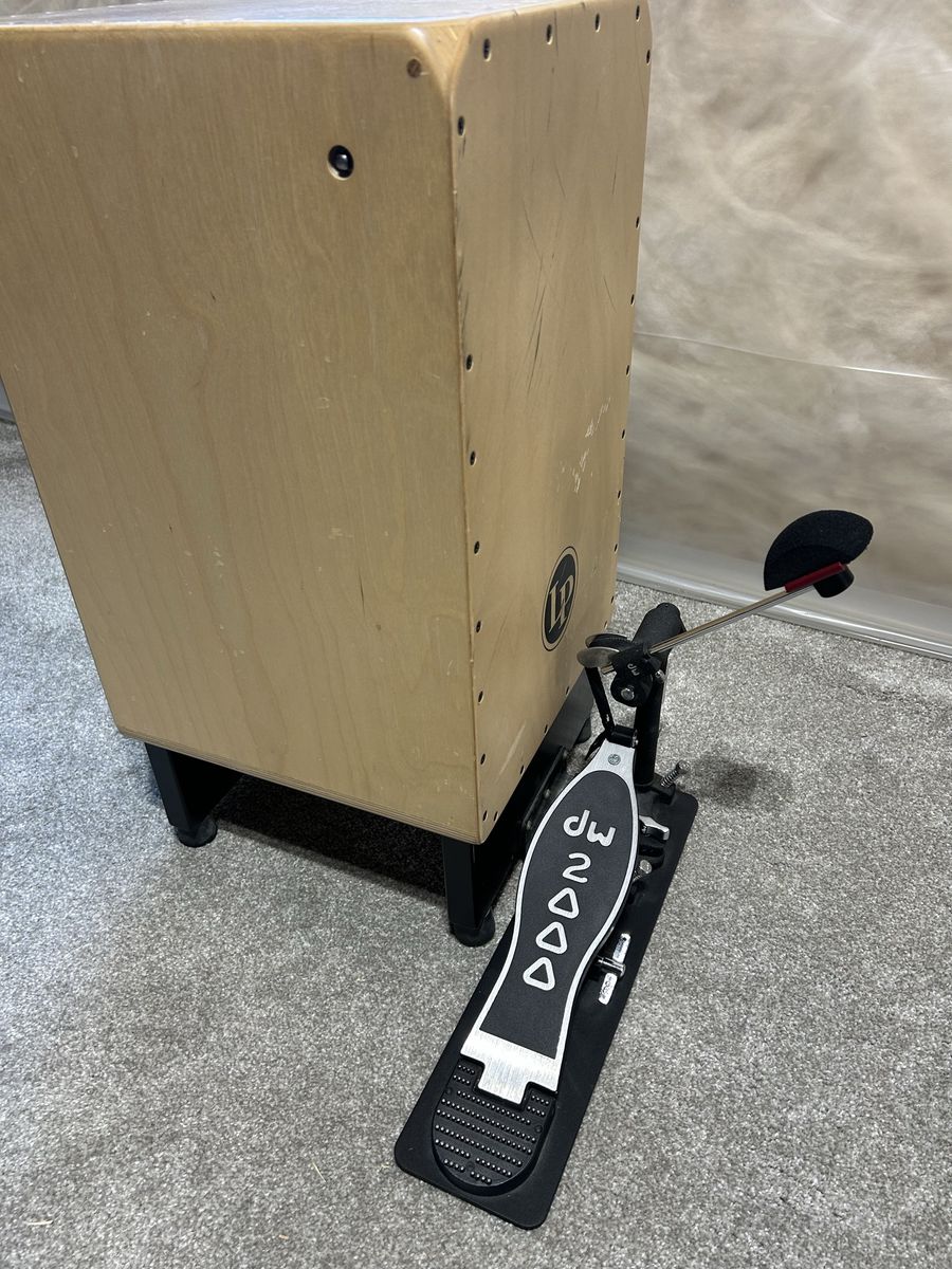 Latin Percussion Box Kit Cajon & DW Pedal