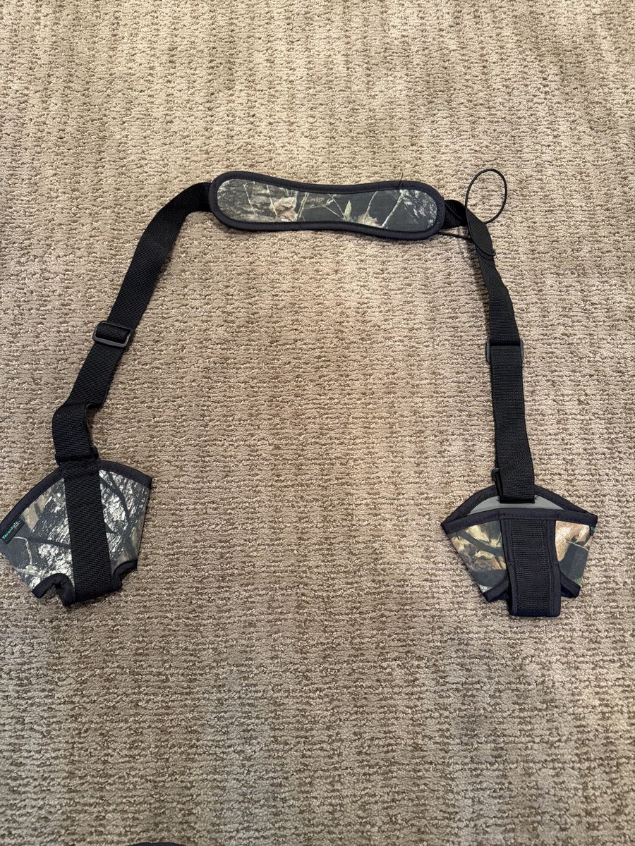 Camo Dual Bow Sling / Shoulder Harness for Hunting