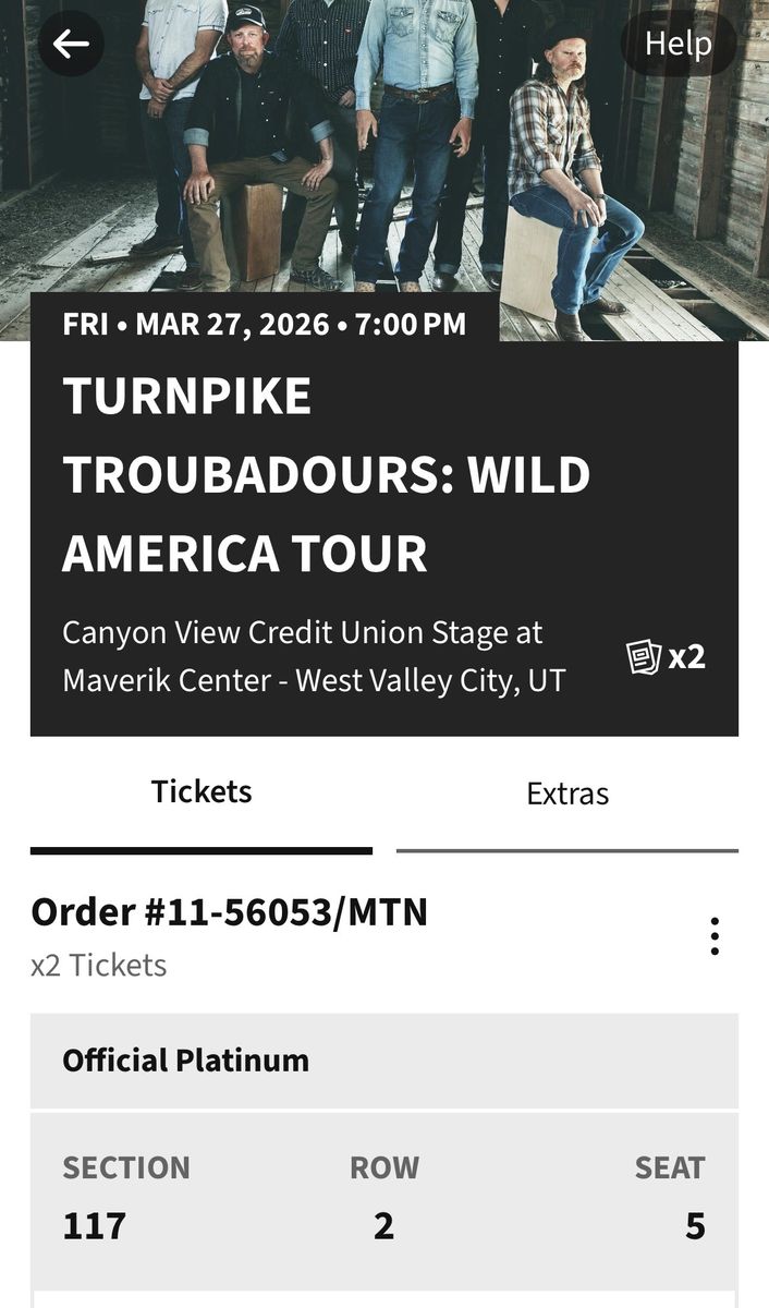 Turnpike Troubadours at the Maverick Center - 2x