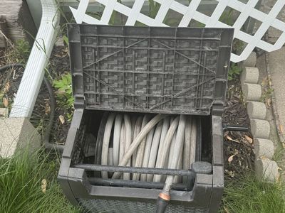 Garden hose and reel box