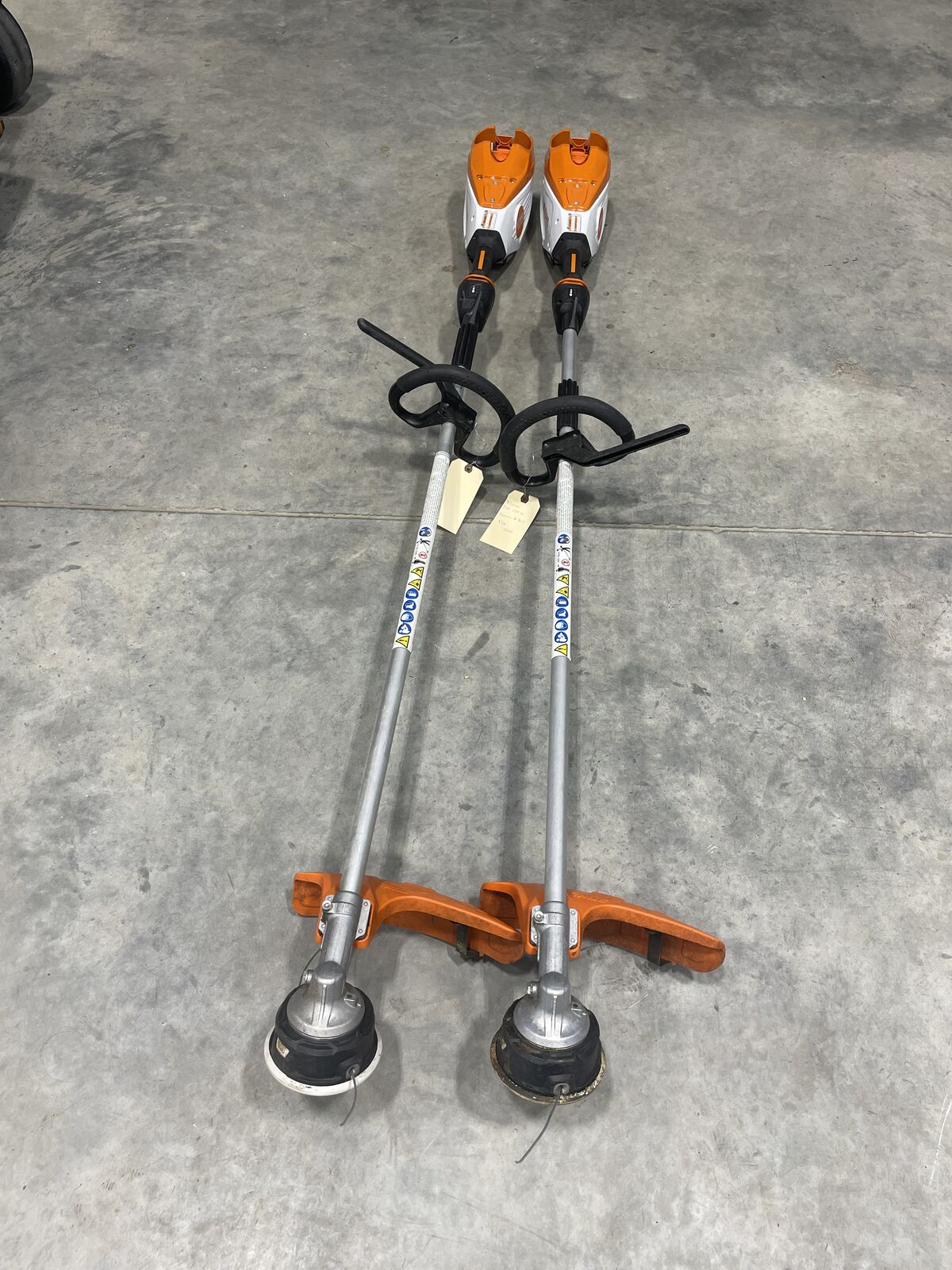 Stihl battery string trimmers