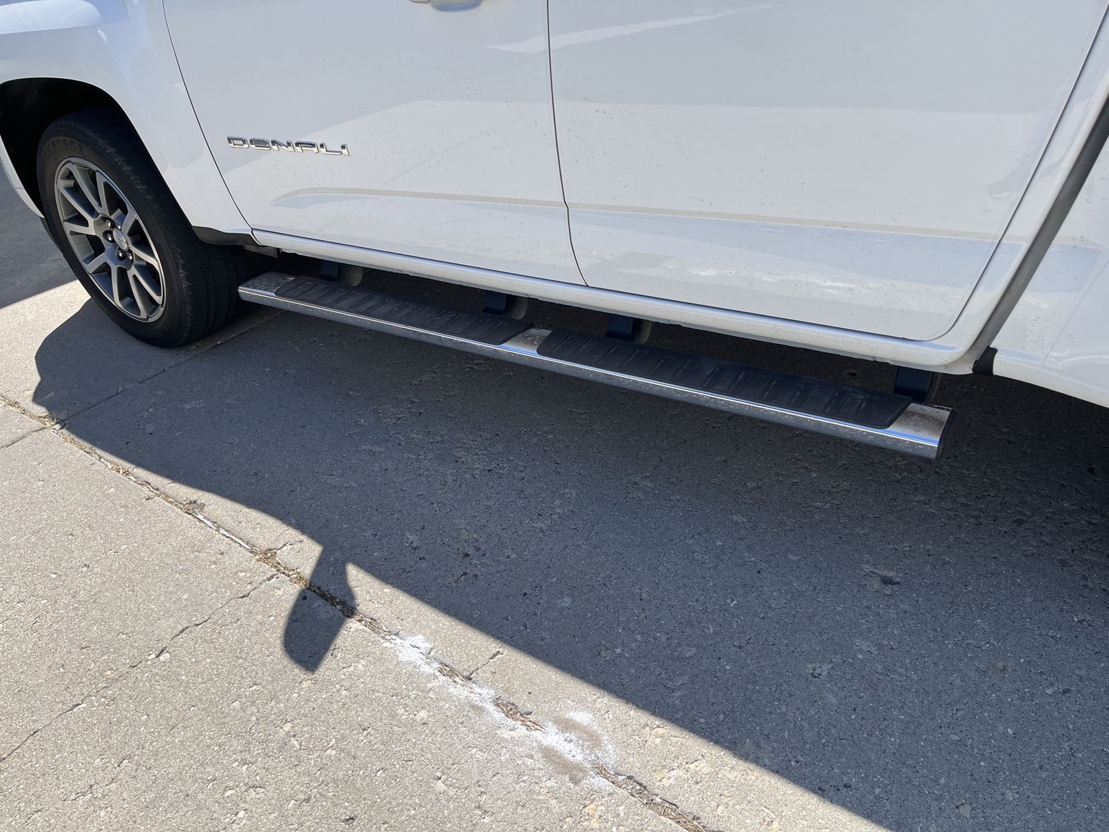 Running boards for a Colorado or Canyon truck.