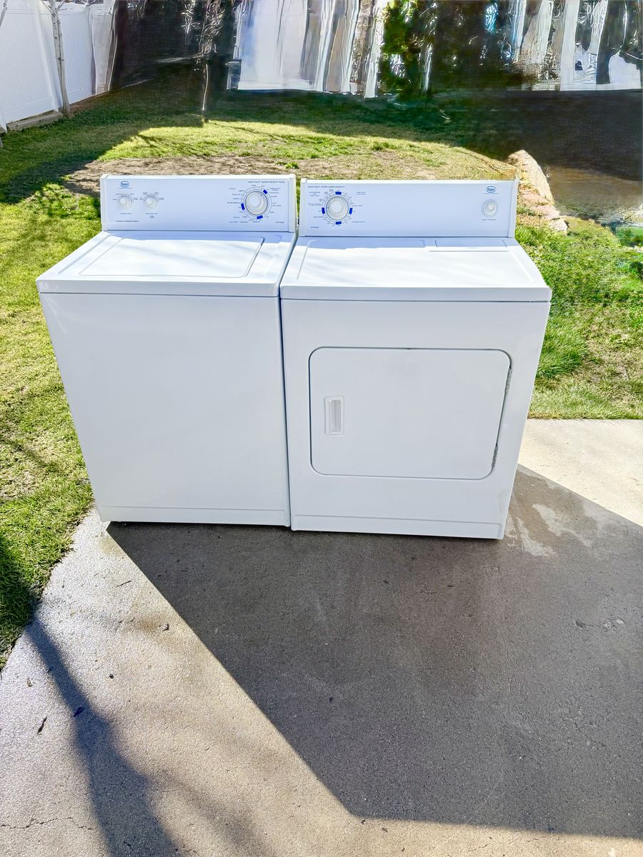State Washer And Electric Dryer Set