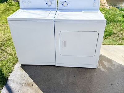 State Washer And Electric Dryer Set
