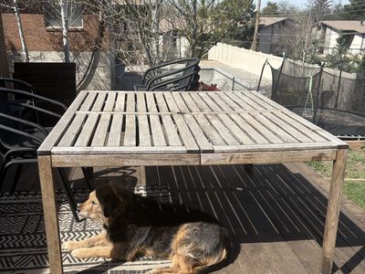 Ikea Outdoor Acacia Table $50